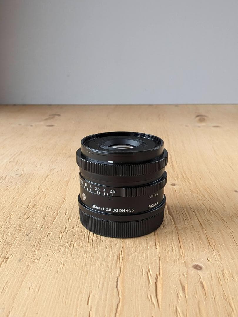 【超美品】SIGMA シグマ 45mm F2.8 DG DN Lマウント 箱付き