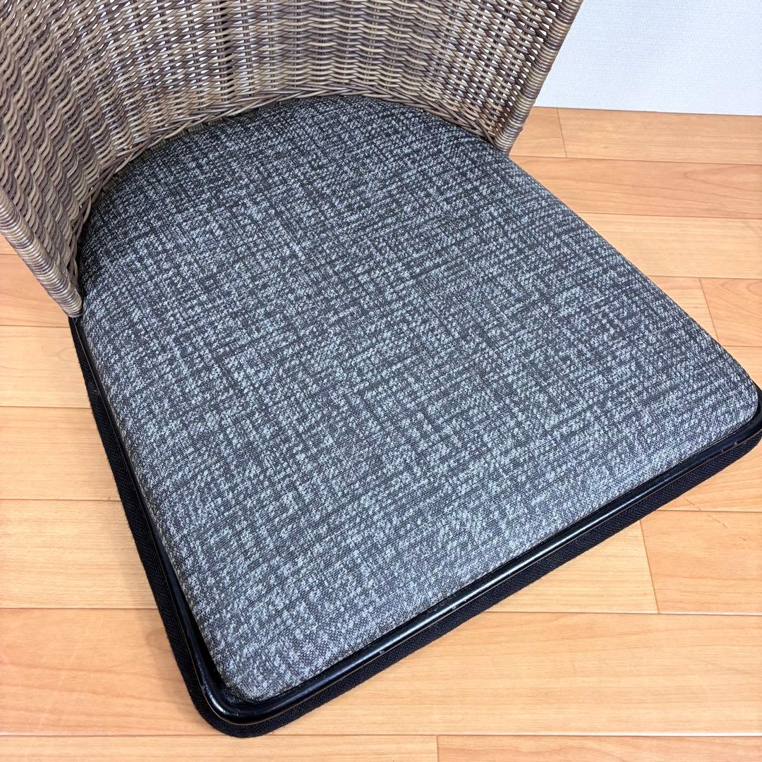 【2脚セット】桜屋工業 舞2型 『CHERRY』 座椅子 ラタンチェア