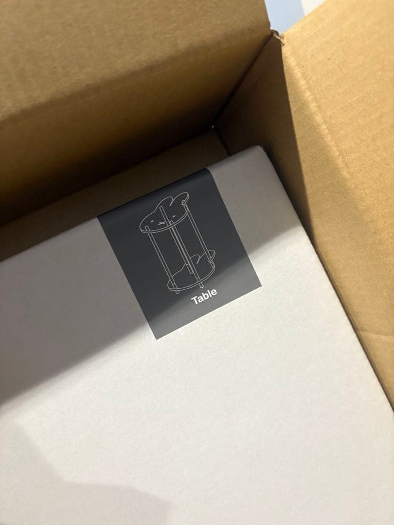 【新品未使用】スタジオクリップ　ミッフィー アクリルサイドテーブル