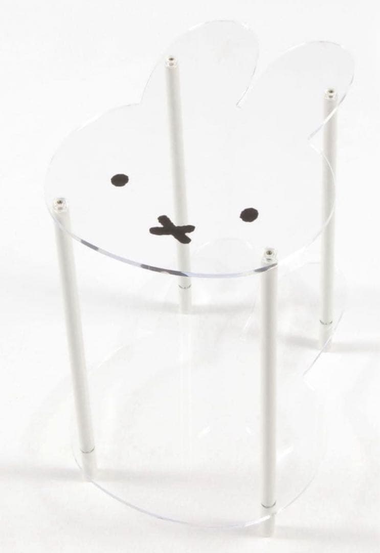 【新品未使用】スタジオクリップ　ミッフィー アクリルサイドテーブル