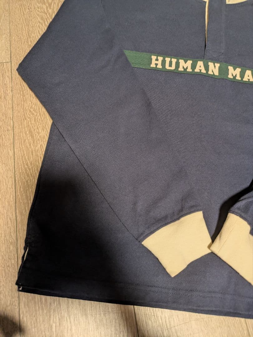 HUMAN MADE ポロシャツ/ラガーシャツ s