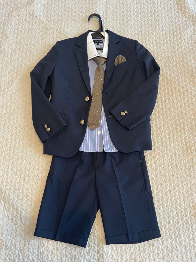 green label relaxing 男の子スーツ4点セット