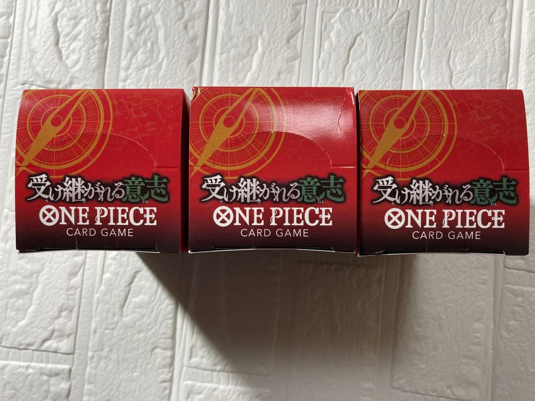 ONE PIECE 受け継がれる意志OP-13 テープ付き3boxセット