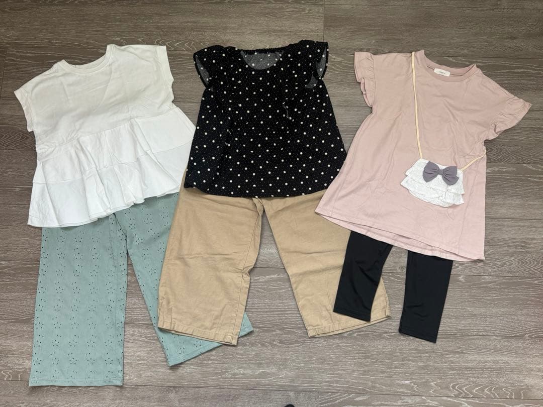 まとめ売り　120 女の子　春　夏　GU グローバルワーク　デビロック　coca