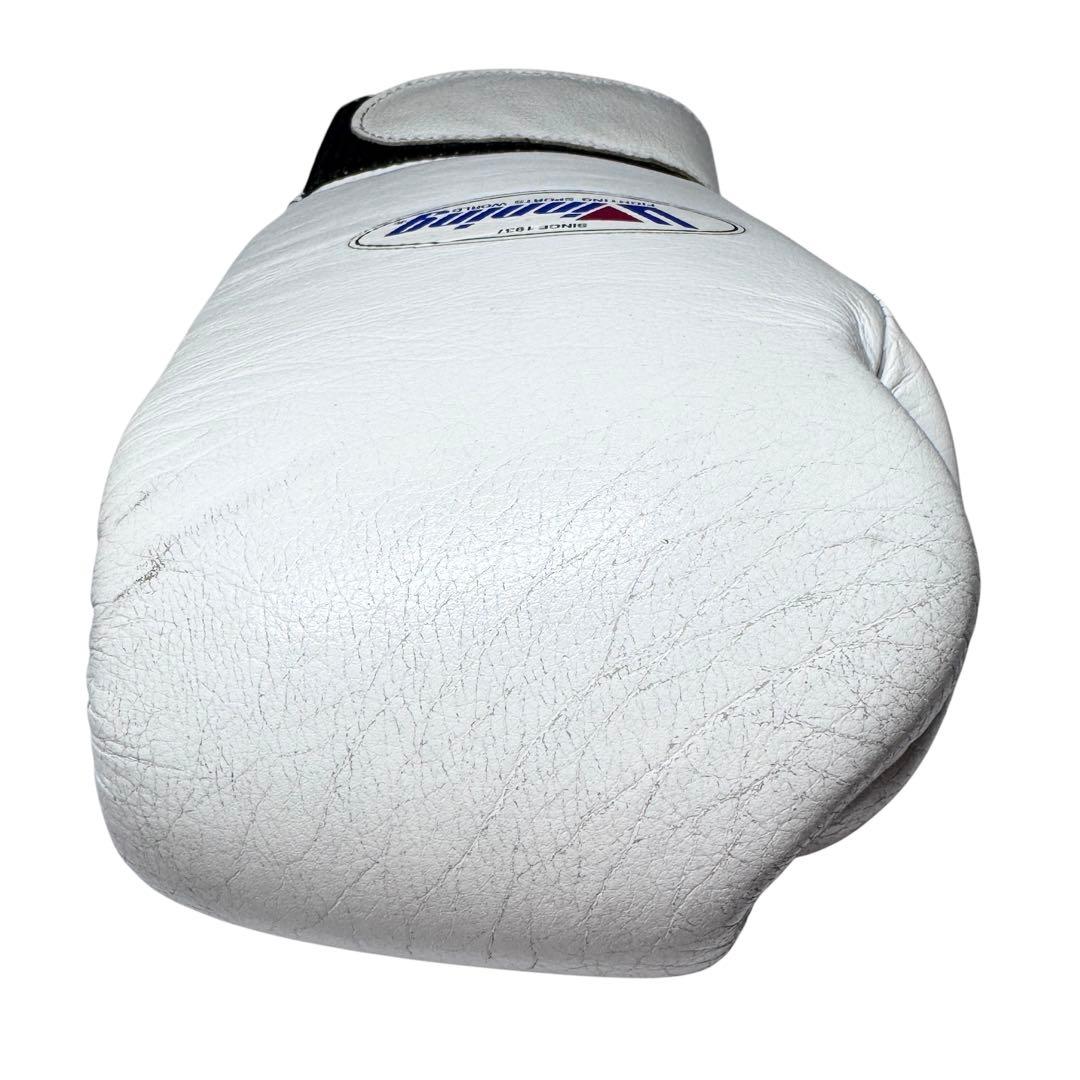 winning ボクシンググローブ 8オンス マジックテープ式 ホワイト 日本製