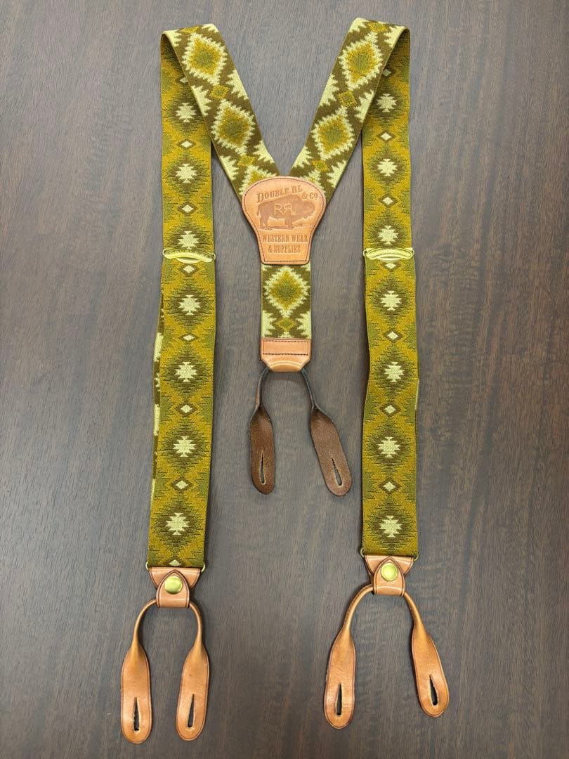 DOUBLE RL & CO サスペンダー RRL