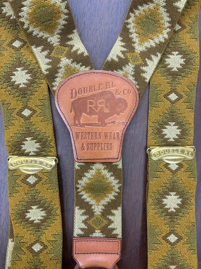 DOUBLE RL & CO サスペンダー RRL
