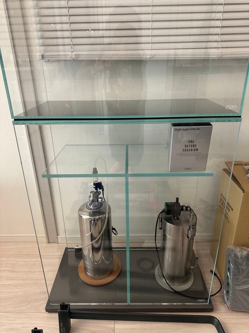 訂正！ADAスーパージェットフィルター300セット引き取り限定！ADA水槽セット