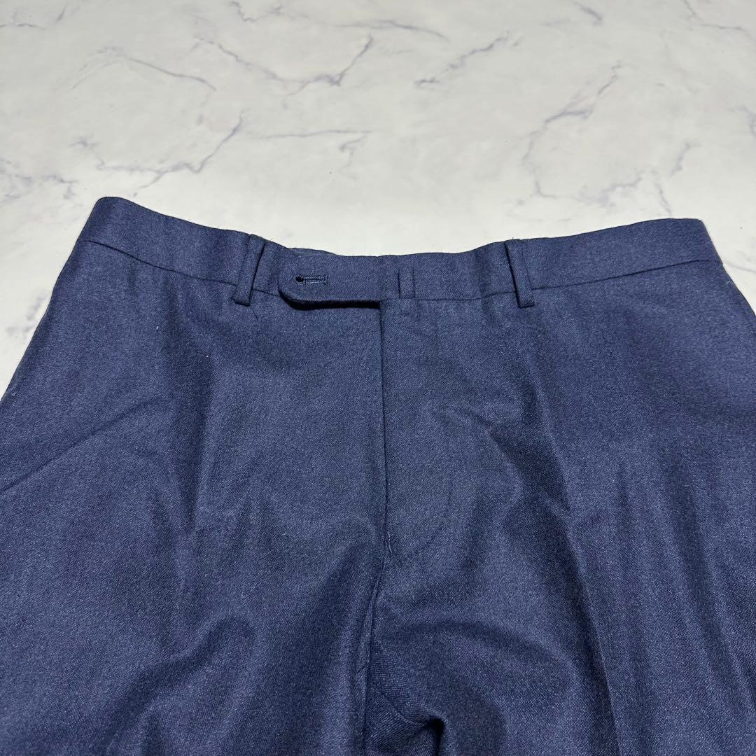 未使用級美品　ビームスエフ　BEAMS F ネイビースーツ　サキソニー　50