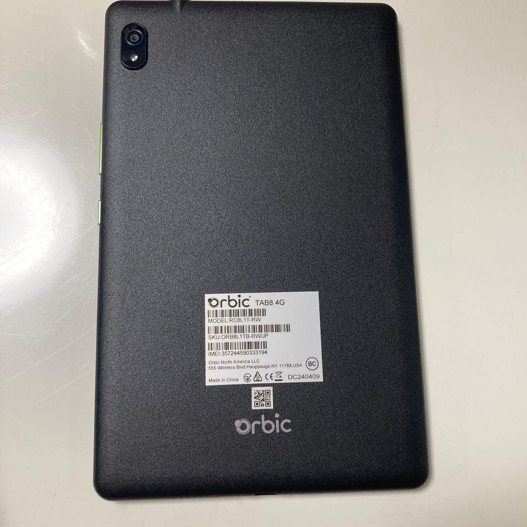 Orbic TAB8-4G 8インチ タブレット