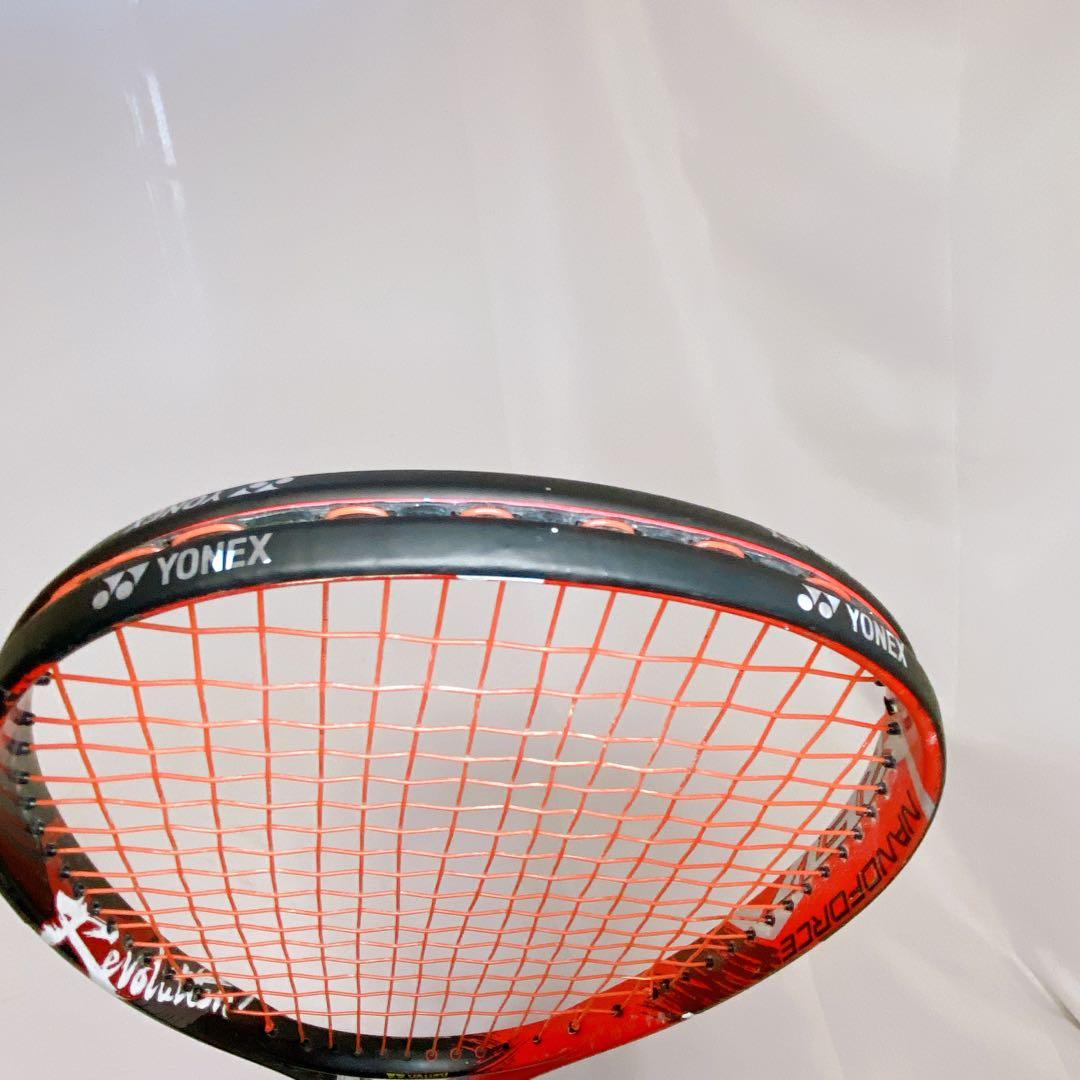 ヨネックス　NANOFORCE 8V REV ナノフォース8Vレブ　UL1 赤黒