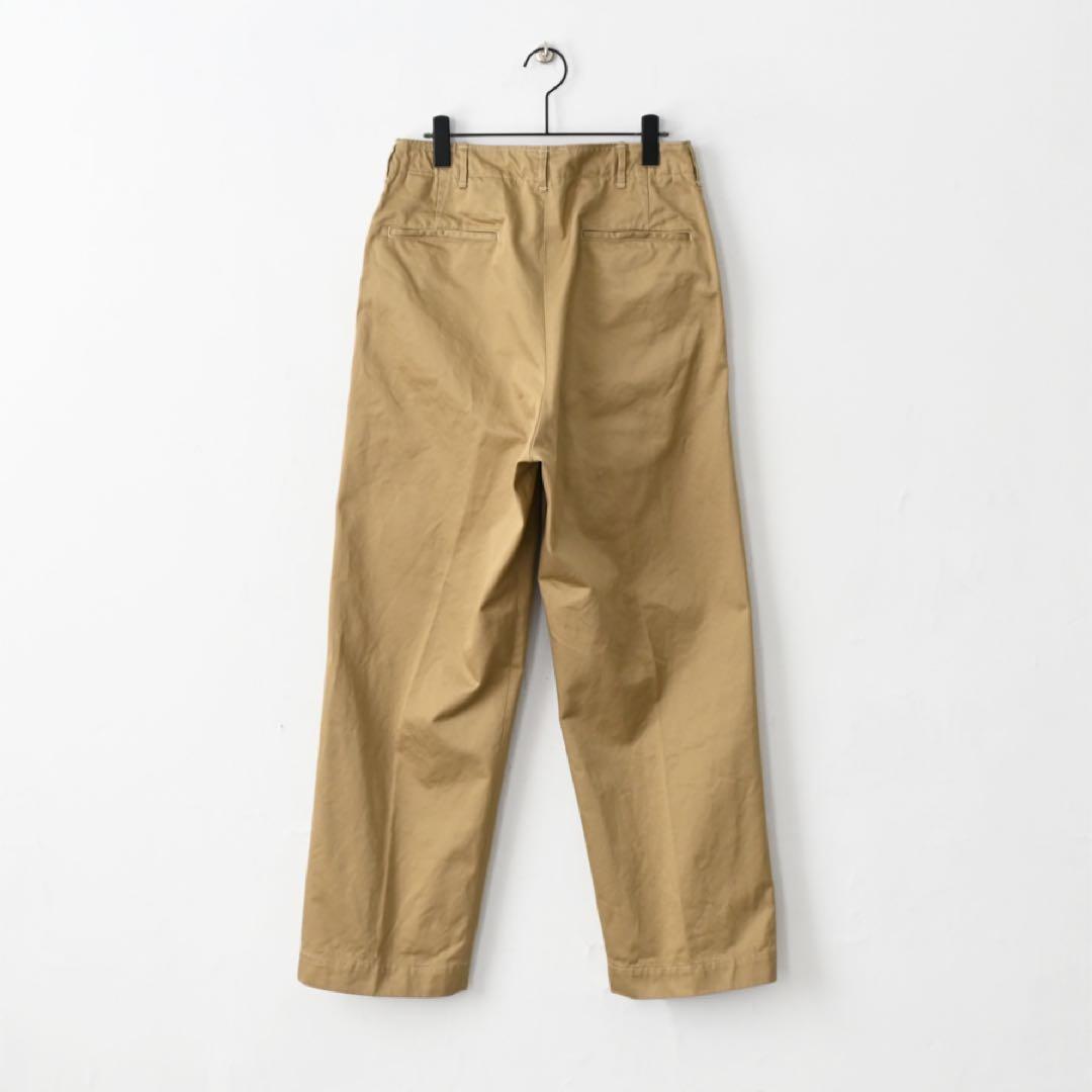 orSlow VINTAGE FIT ARMY TROUSERS ダークカーキ