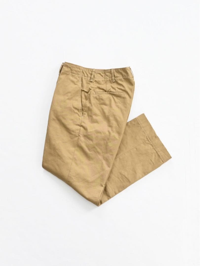 orSlow VINTAGE FIT ARMY TROUSERS ダークカーキ