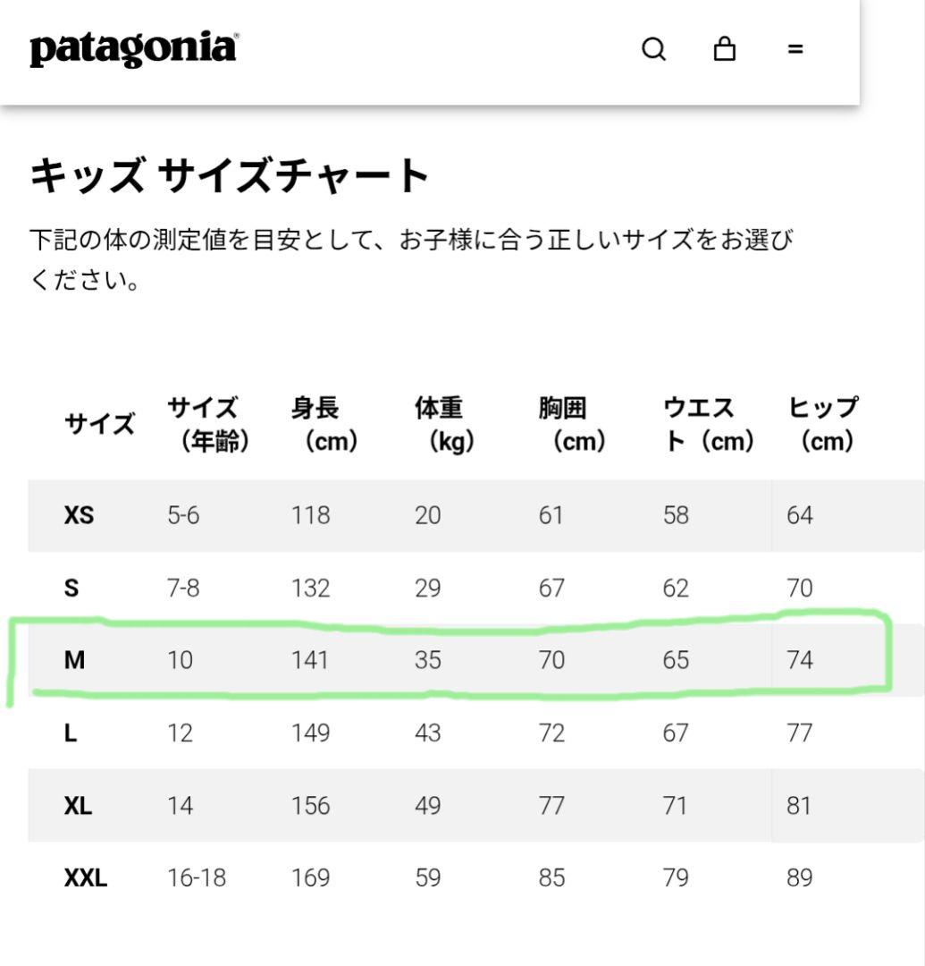 Patagonia パタゴニア ボーイズ インサレーテッドイスマスジャケット M