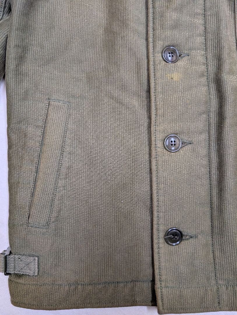 TENDERLOIN A-2type デッキジャケット 鬼フェード　良雰囲気