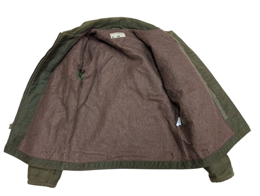 TENDERLOIN A-2type デッキジャケット 鬼フェード　良雰囲気