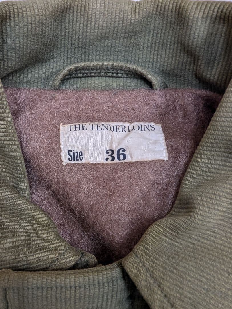 TENDERLOIN A-2type デッキジャケット 鬼フェード　良雰囲気