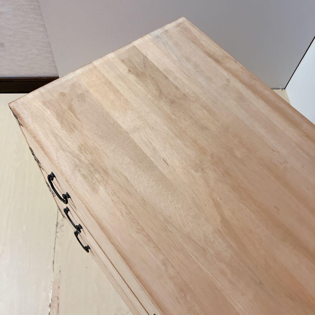 桐箪笥　桐タンス 3段　着物たんす　和装　収納　幅94.5×高さ57×奥行き44