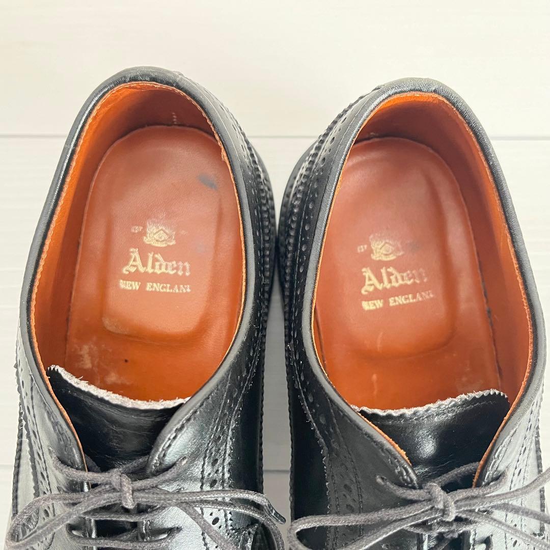 ALDEN オールデン 9753 ロングウィングチップ コマンドソール