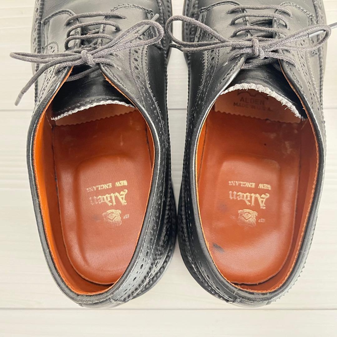 ALDEN オールデン 9753 ロングウィングチップ コマンドソール