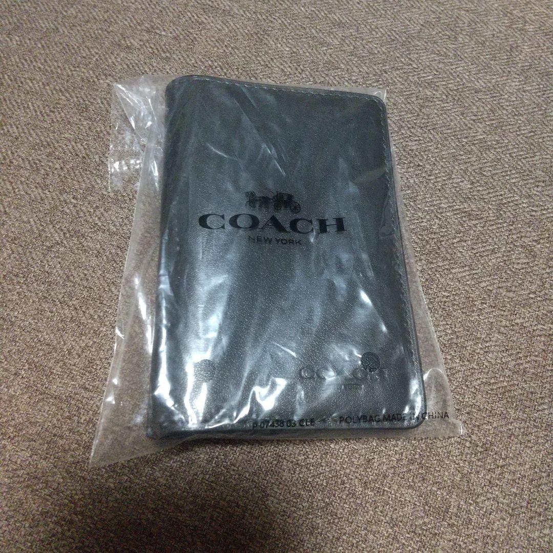 COACH ブラック 名刺入れ 定期入れ