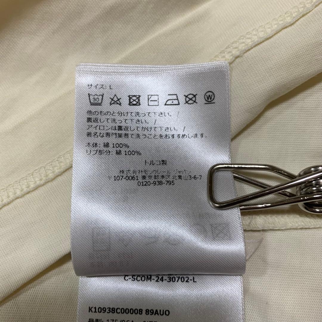 最新新品同様★ MONCLER 2025レディース　刺繍ロゴTシャツ　4S462