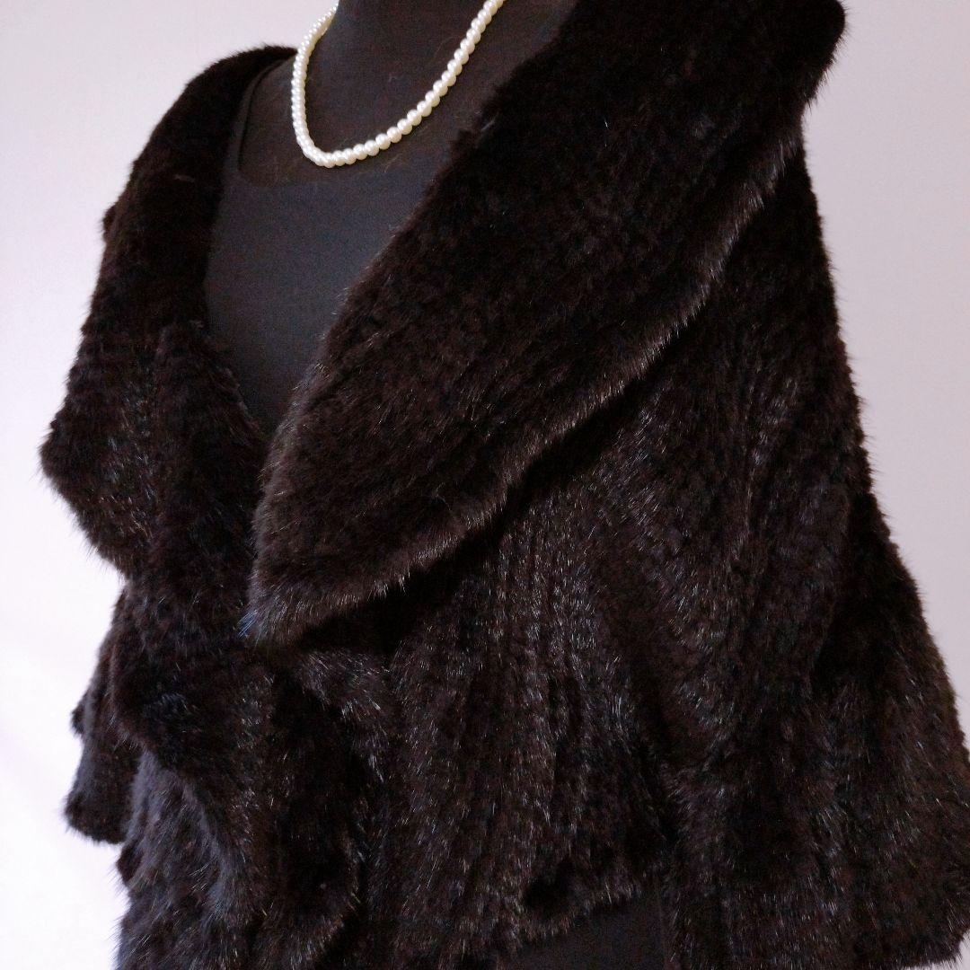 【未使用】MASABARDO ミンクヤーン　ジャケット　ベルスリーブ　タグ付き