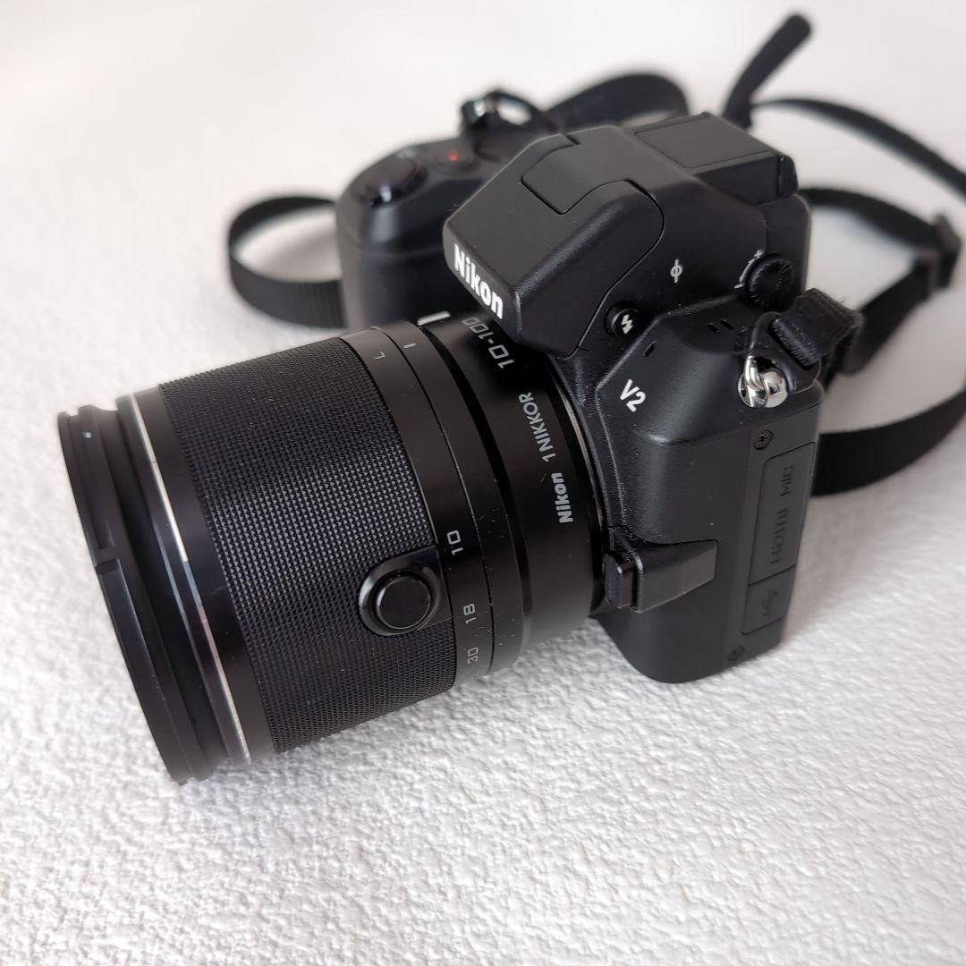 NIKON 1 V2 10-100ズームレンズ付き　ジャンク品