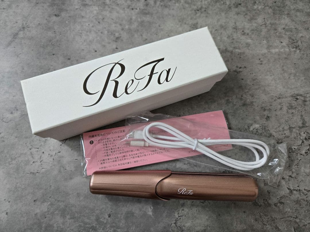 ReFa フィンガーヘアアイロンST ローズゴールド