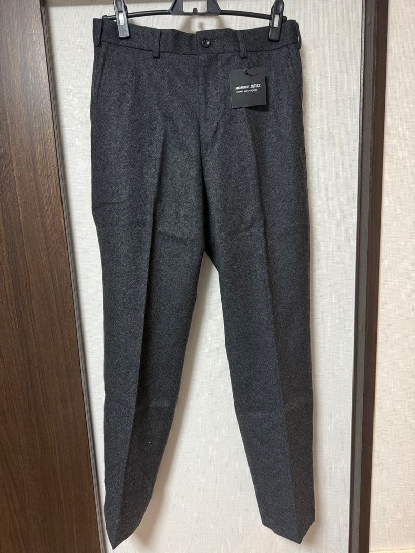 COMME des GARCONS HOMME DEUX フラノウールスラックス