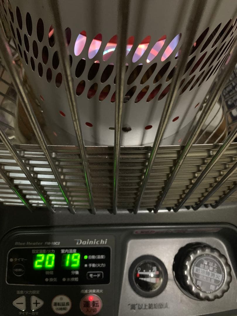 ダイニチ ブルーヒーター FM-10C2（H) 22年 ⭐︎美品⭐︎送料無料置き台付