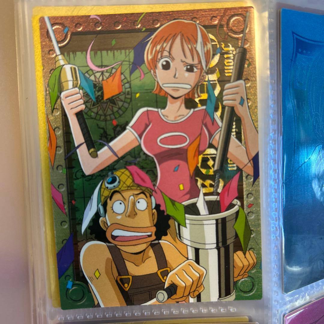 ワンピース エッチングカード　サンジ　チョッパー　ナミ　ウソップ