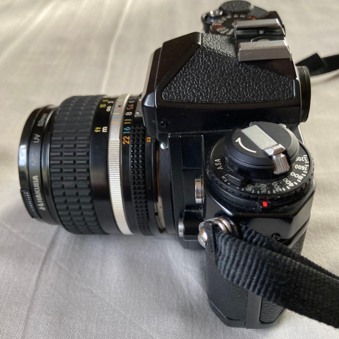 Nikon FEブラックボディ本体レンズ３点セット