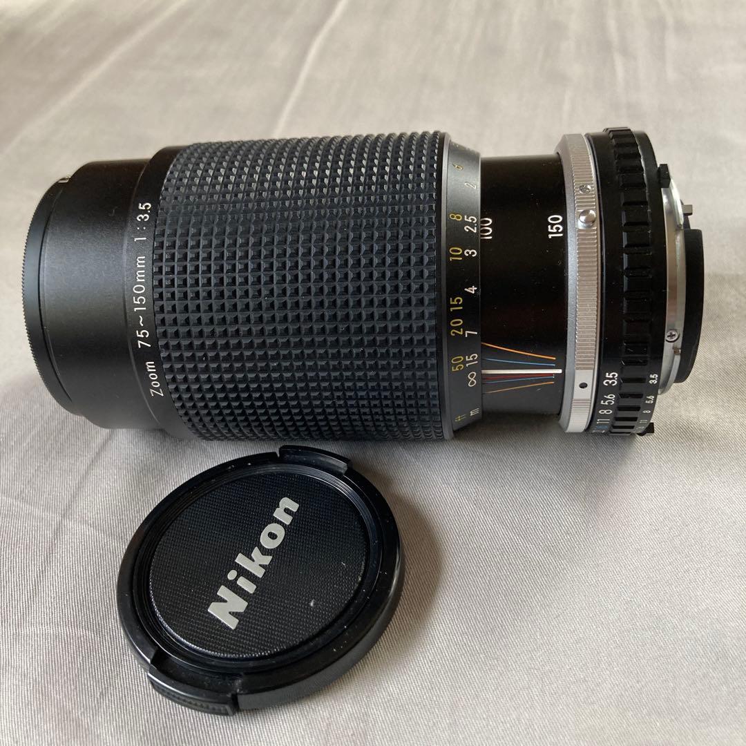 Nikon FEブラックボディ本体レンズ３点セット