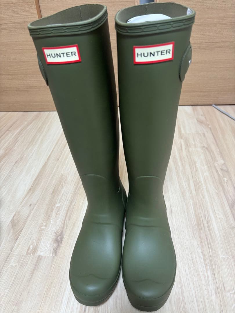 HUNTER オリーブグリーン 長靴