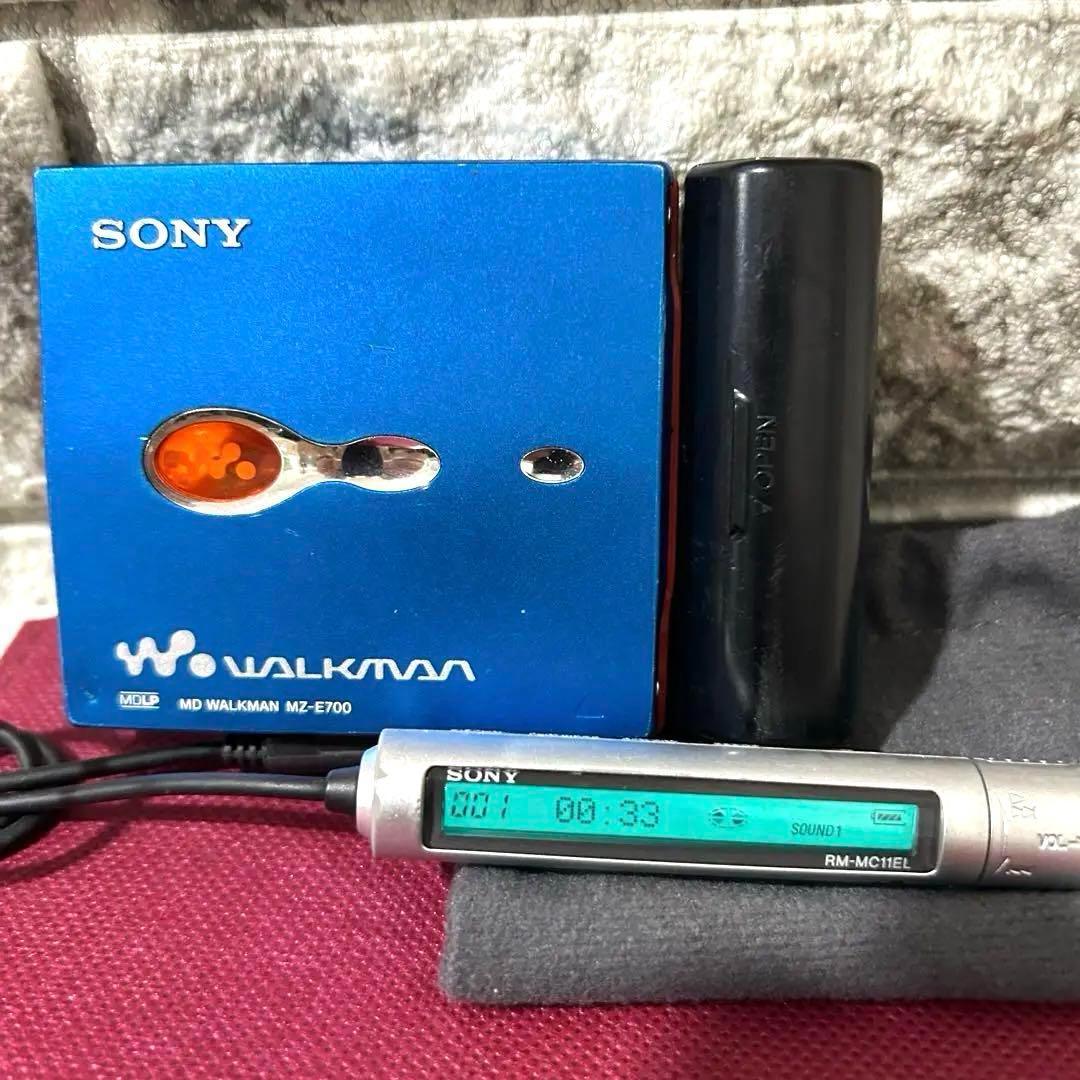【可動品】ソニー　SONY ウォークマンMDプレイヤー　MZ-E700 MDLP