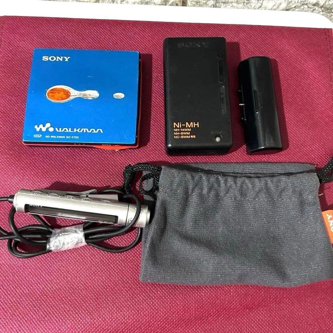 【可動品】ソニー　SONY ウォークマンMDプレイヤー　MZ-E700 MDLP