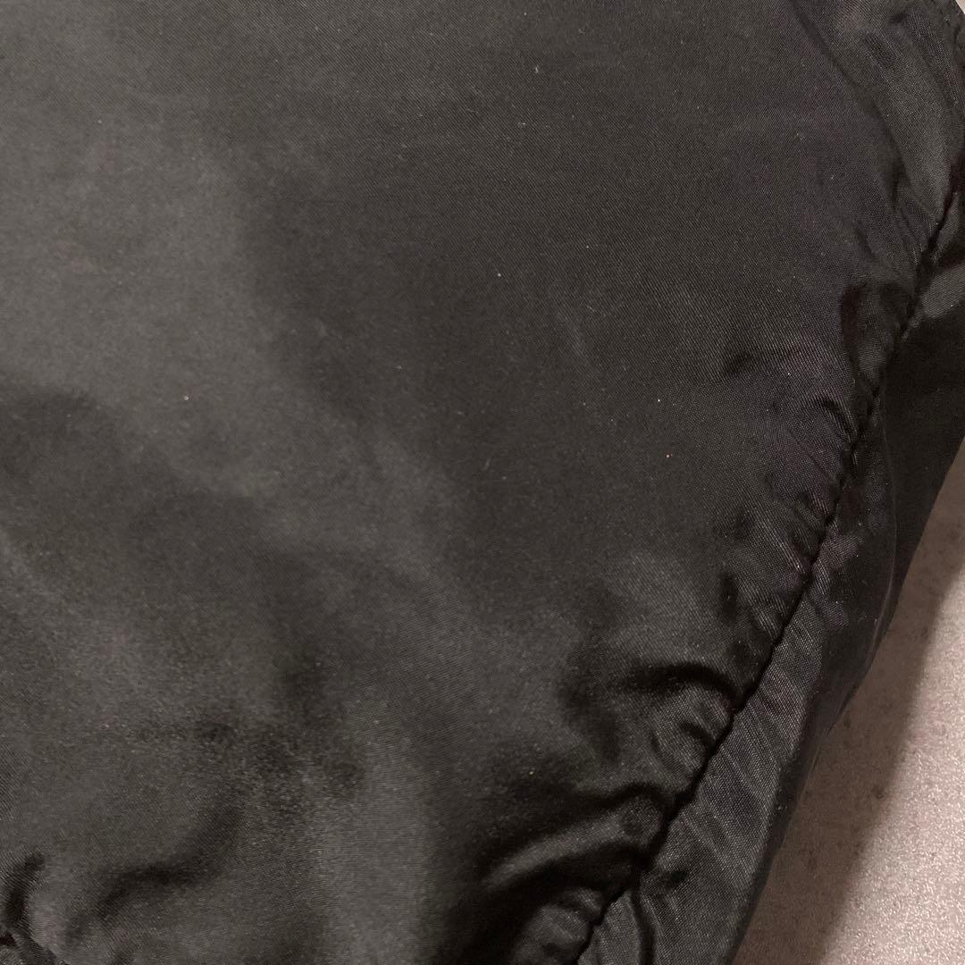 ✨美品✨PRADA トートバッグ ハンド ナイロン ロゴ 三角プレート 黒