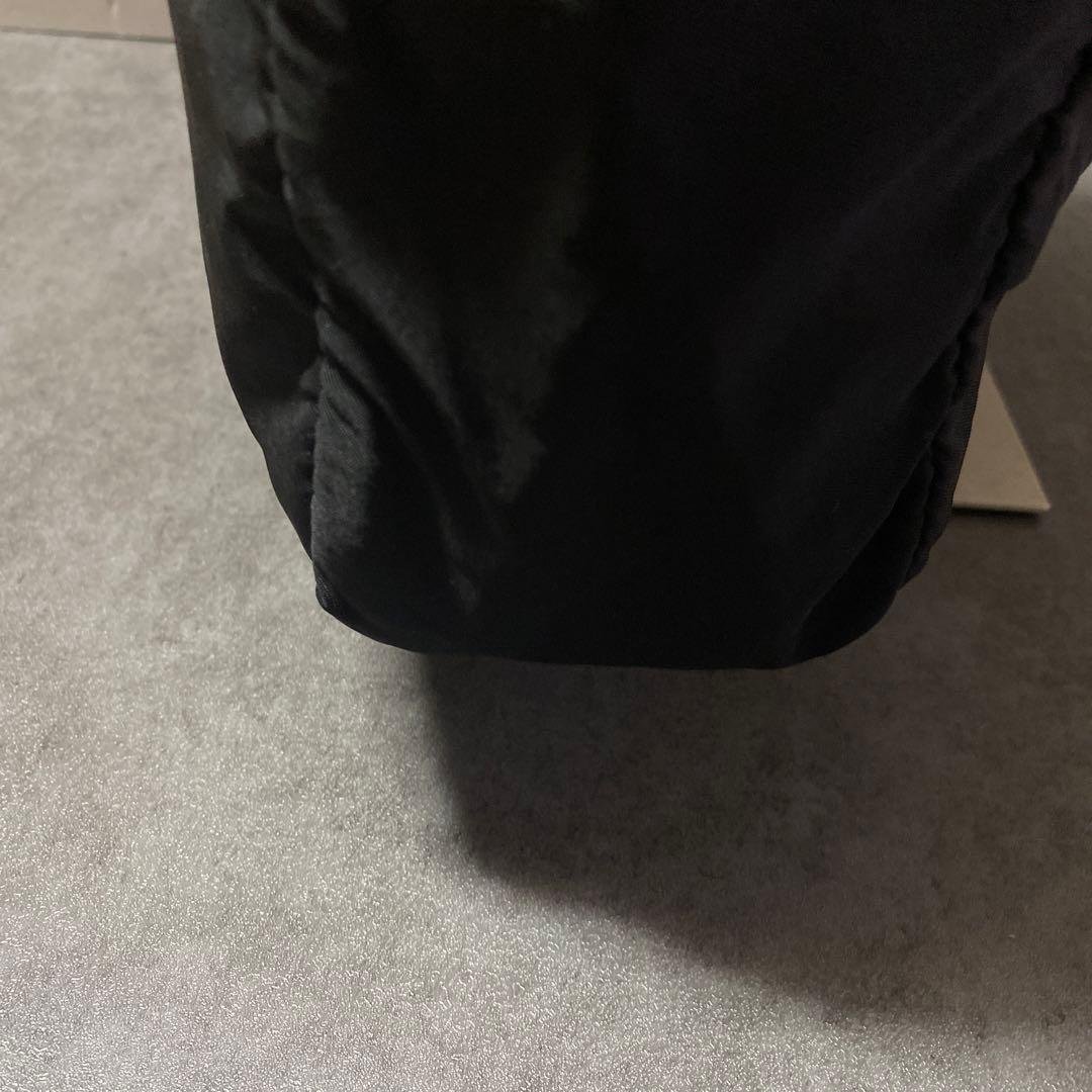 ✨美品✨PRADA トートバッグ ハンド ナイロン ロゴ 三角プレート 黒