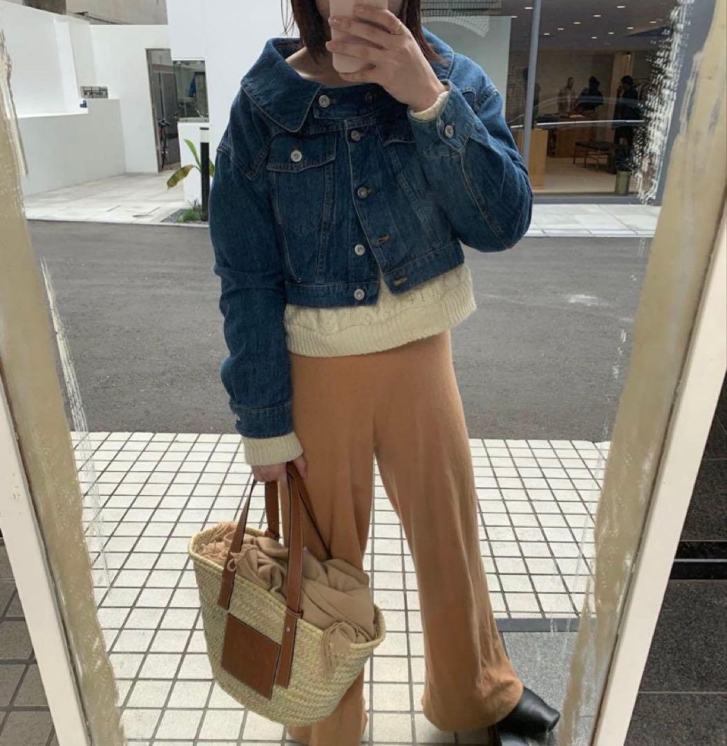 【新品未使用】　定価144,720円 miumiu 国内正規品 デニムジャケット