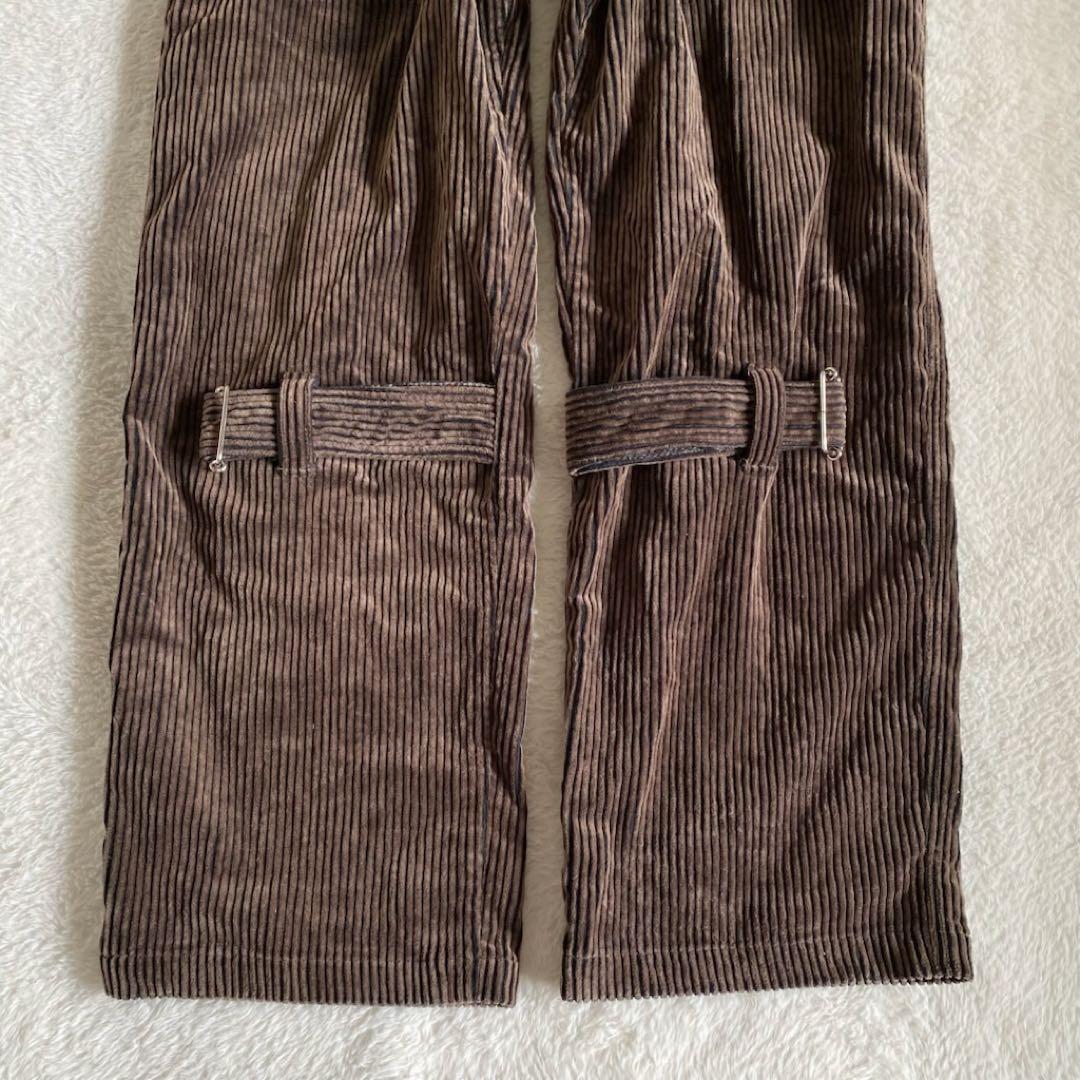 90s MILKBOY ミルクボーイ　ボンテージパンツ　コーデュロイ　チェック