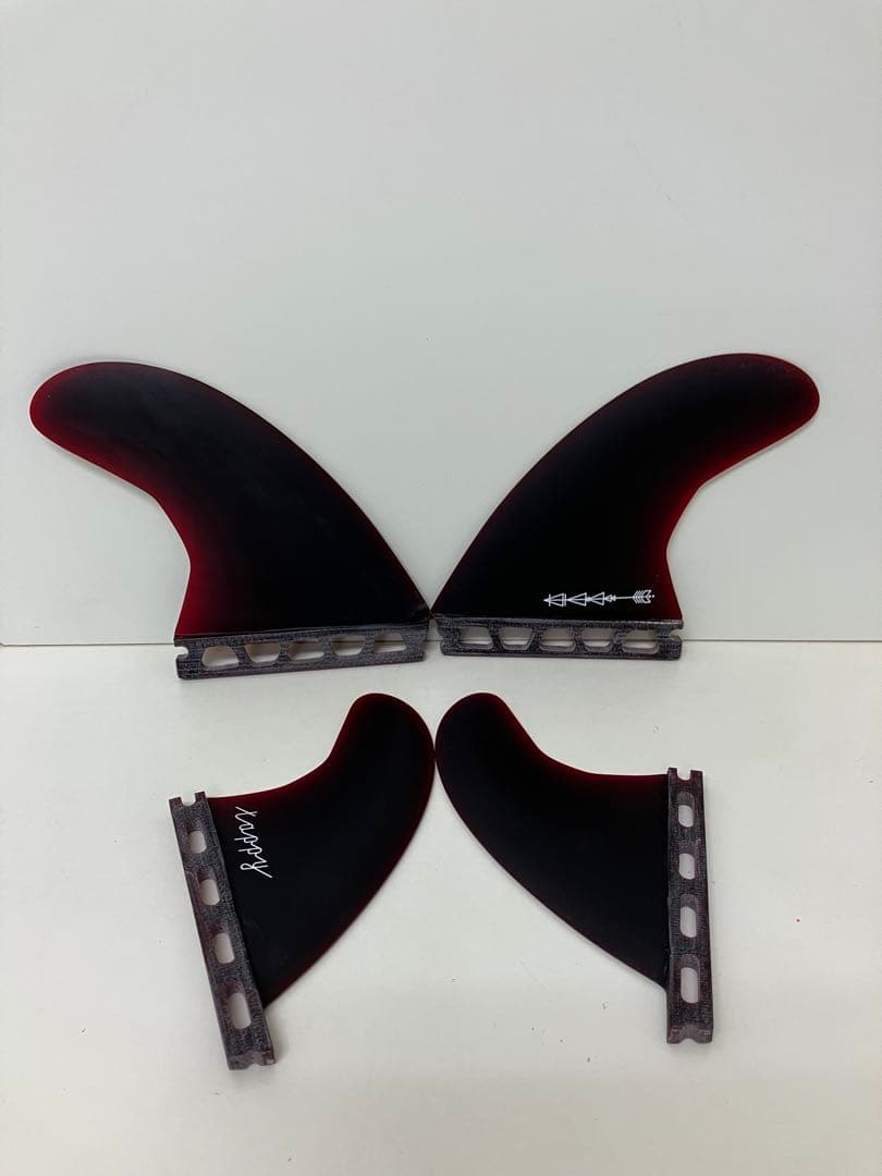 サーフィン・ボディボード TRUE AMES TAPPY QUAD 4F IN TINT RED