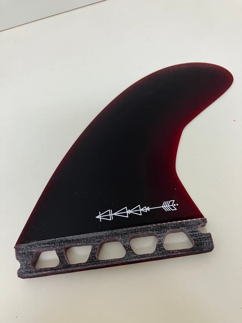 サーフィン・ボディボード TRUE AMES TAPPY QUAD 4F IN TINT RED