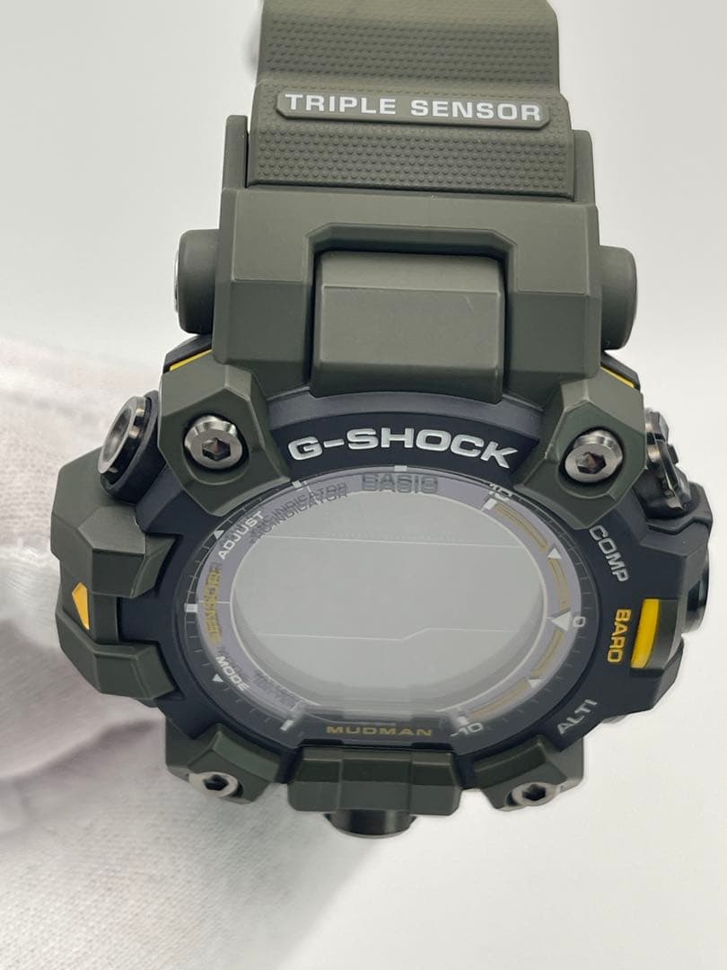 極美品 カシオ GW-9500-3JF カーキ マッドマン G-SHOCK