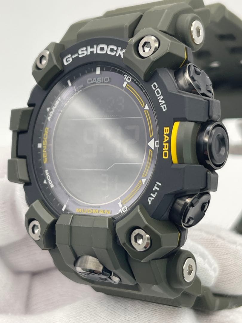 極美品 カシオ GW-9500-3JF カーキ マッドマン G-SHOCK