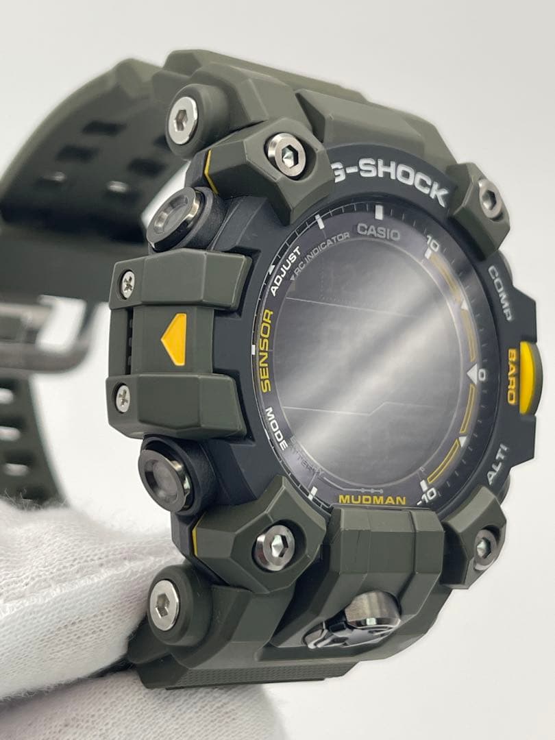 極美品 カシオ GW-9500-3JF カーキ マッドマン G-SHOCK