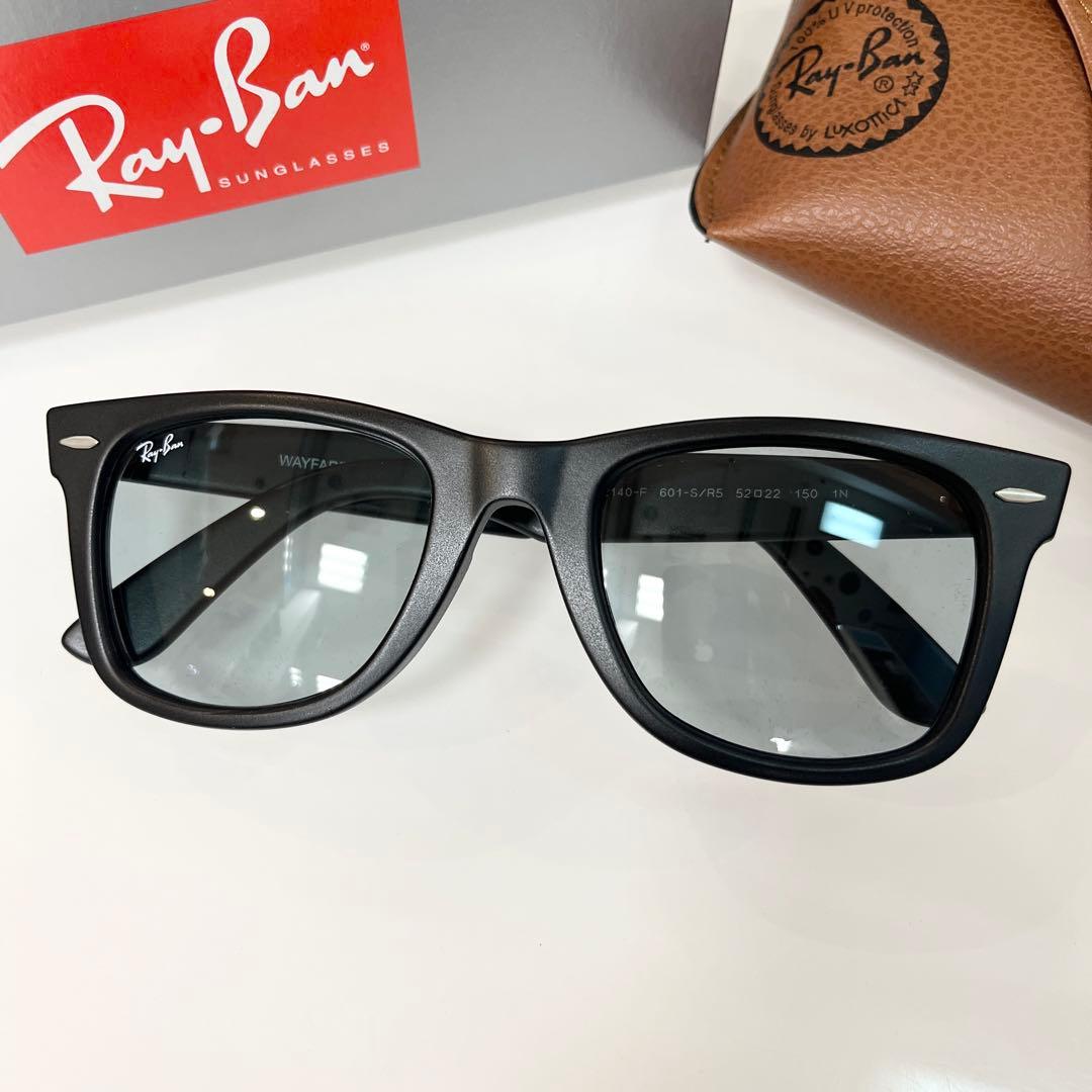 定番RayBanWAYFARER マットブラック✖️ライトグレイ木村拓哉さん着！