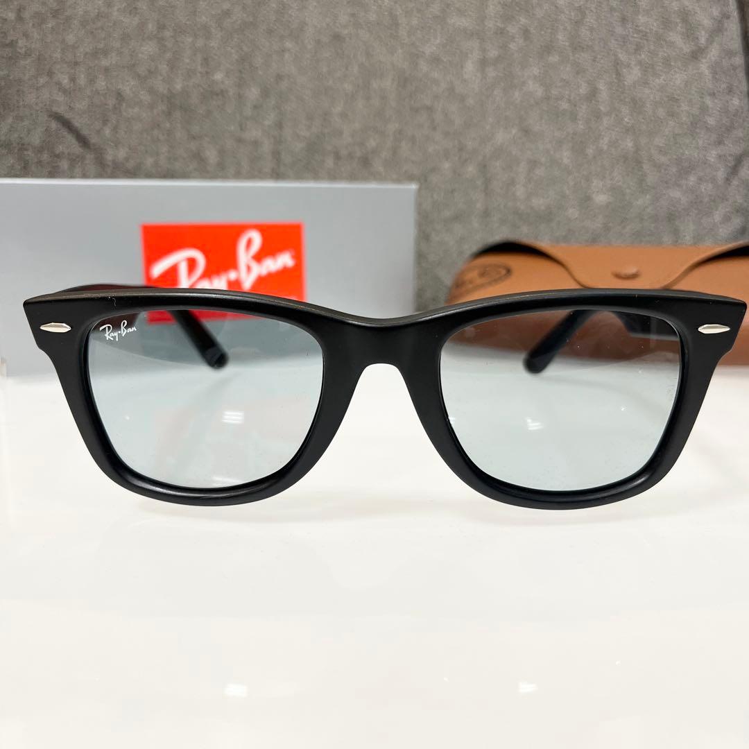 定番RayBanWAYFARER マットブラック✖️ライトグレイ木村拓哉さん着！