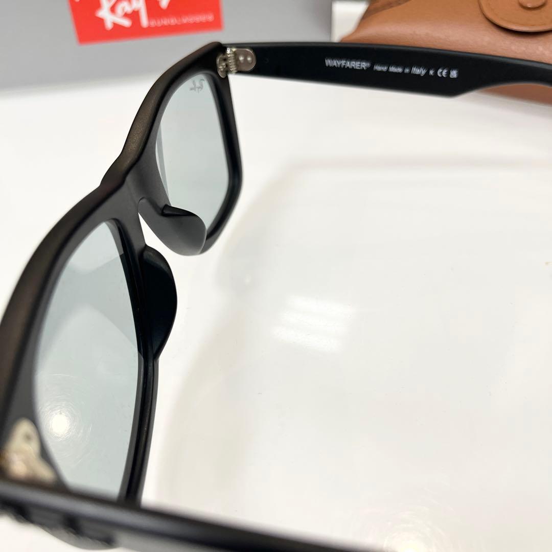 定番RayBanWAYFARER マットブラック✖️ライトグレイ木村拓哉さん着！