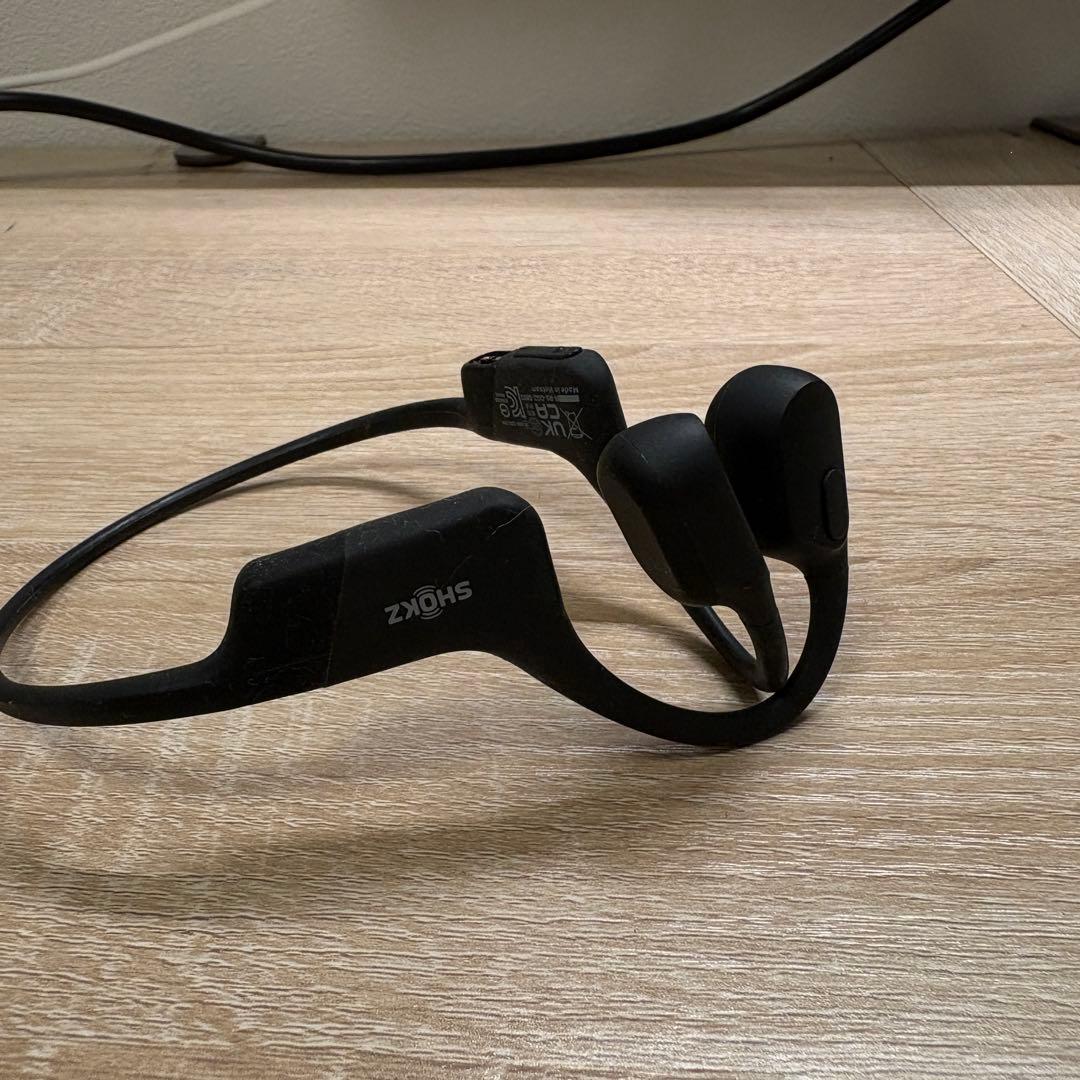 Shokz 骨伝導イヤホン 黒S803